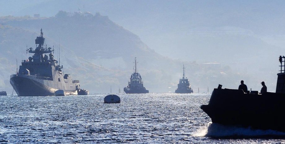 Кораблі ЧФ РФ, судно, корабель,  флот, РФ