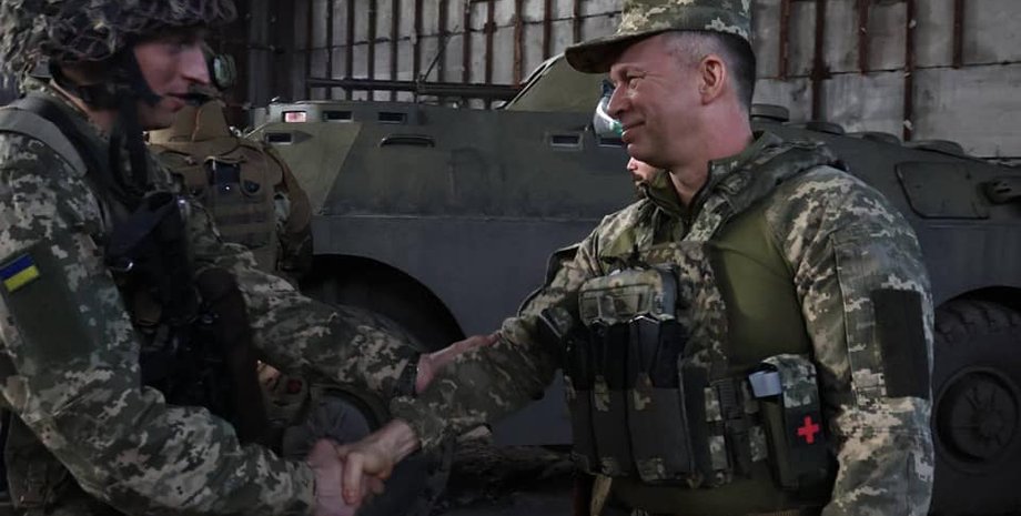 сырский об обороне бахмута