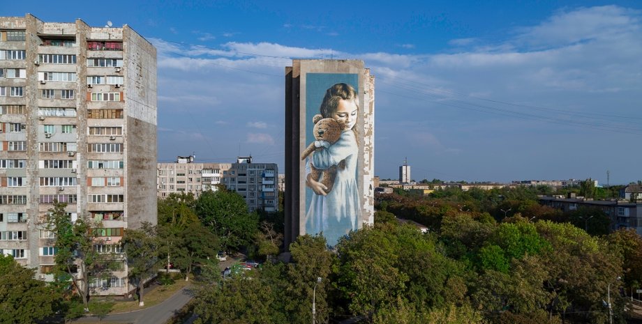 мурал, маріуполь, мілана