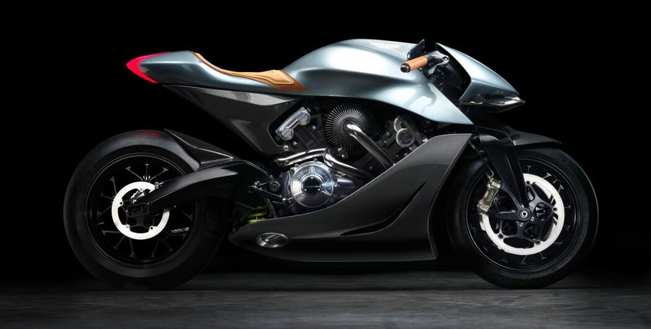 Фото: Aston Martin Brough Superior AMB 001 motorcycle
