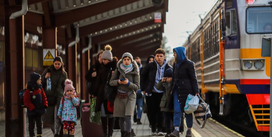 беженцы украина