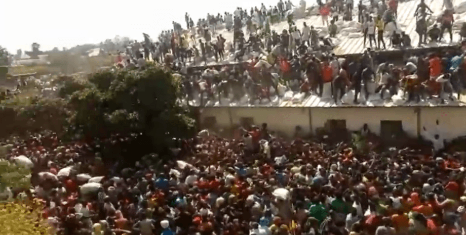 голодающие, нигерия, протесты