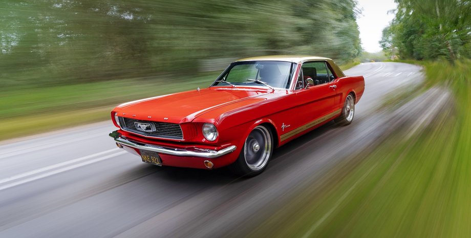 Ford Mustang 1964, Ford Mustang, тюнинг Ford Mustang, электромобиль Ford Mustang