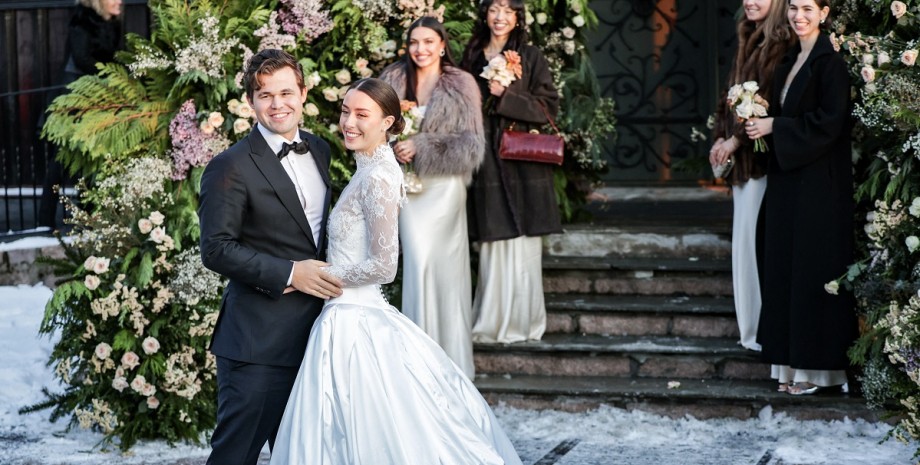 Магнус Карлсен, Элла Виктория Мэлоун, свадьба Магнус Карлсен, свадьба, чемпион мира по шахматам