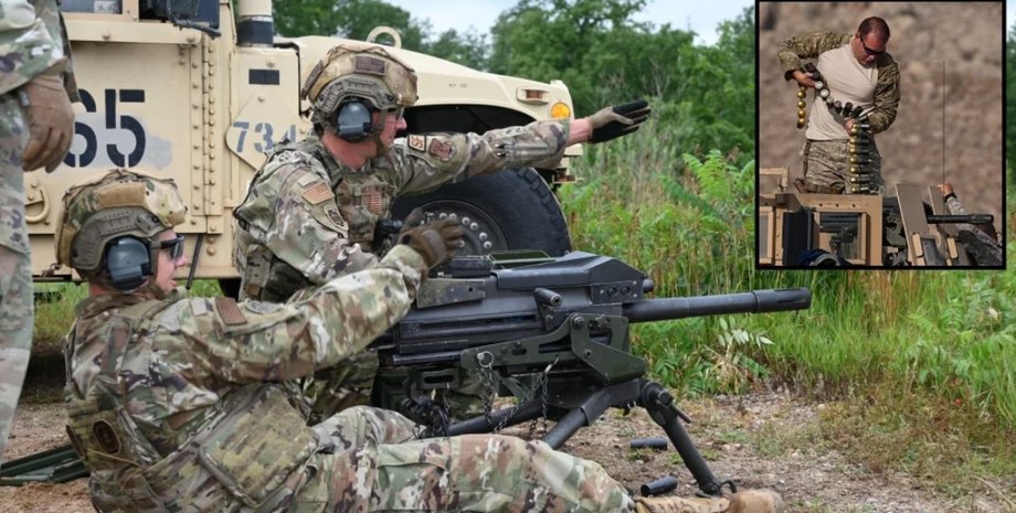 Американские военные с гранатометом МК19