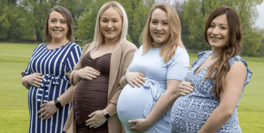 Беременные женщины, беременные девушки, сестры, семья, беременность,