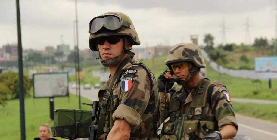французские военный