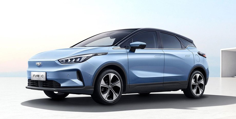 Geely Geometry C, новий Geely Geometry C, електромобіль Geely, кросовер Geely, електрокар Geely