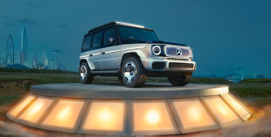 Mercedes-Benz EQG, новый Mercedes-Benz EQG, электромобиль Mercedes-Benz, электромобиль Гелендваген