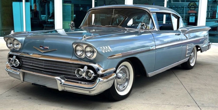 Chevrolet Impala 1958 Chevrolet Impala 1958, Chevrolet Impala, капсула времени