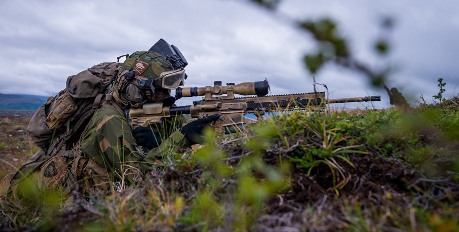 вс норвегия, армия норвегии, снайпер, военный