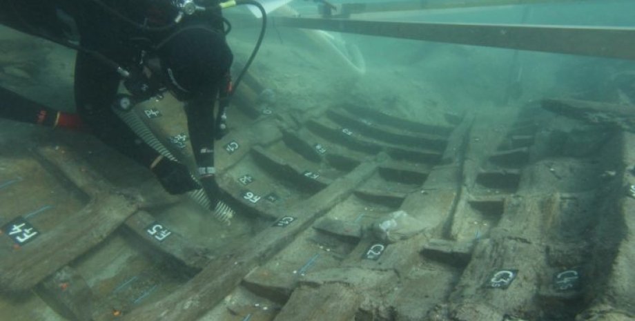 Римський корабель, морська археологія, Хорватія, море