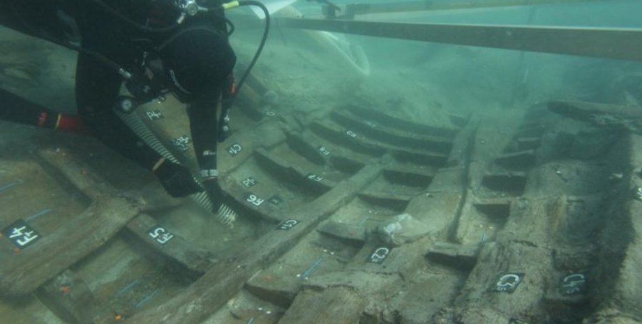 Римський корабель, морська археологія, Хорватія, море