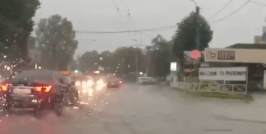 Ураган во Львове