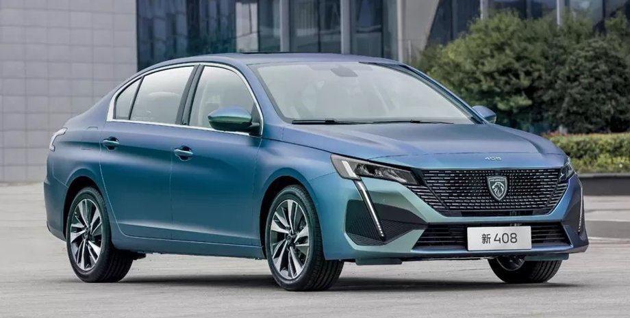 Peugeot 408 2023, новый Peugeot 408, Peugeot 408, седан Peugeot 408