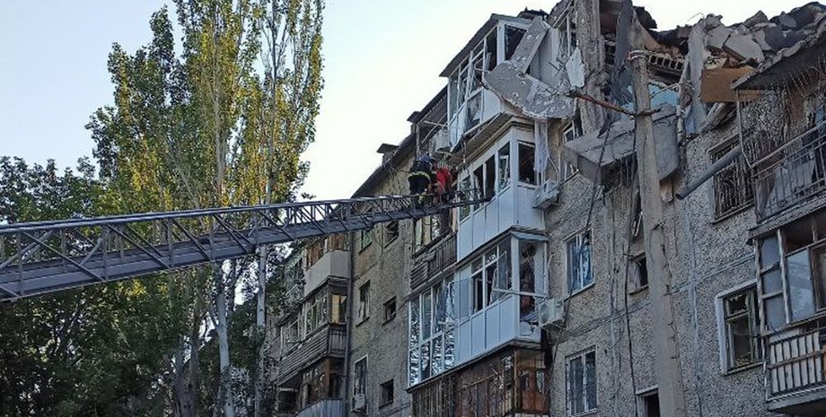 разрушенный дом