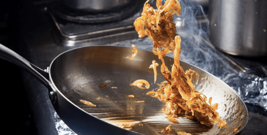 пищевая сода, жареный лук, лайфхак, кухня