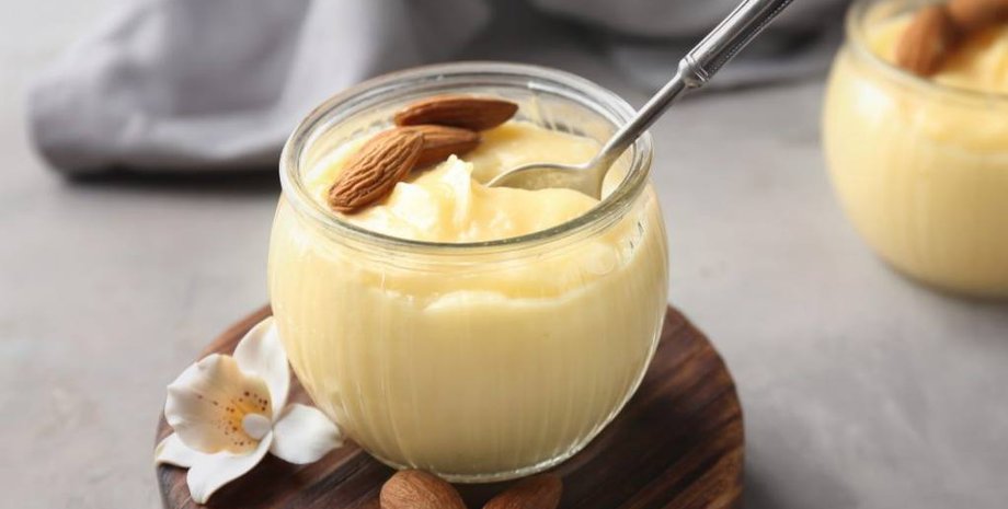 мусс, шампанское, десерт, сливки