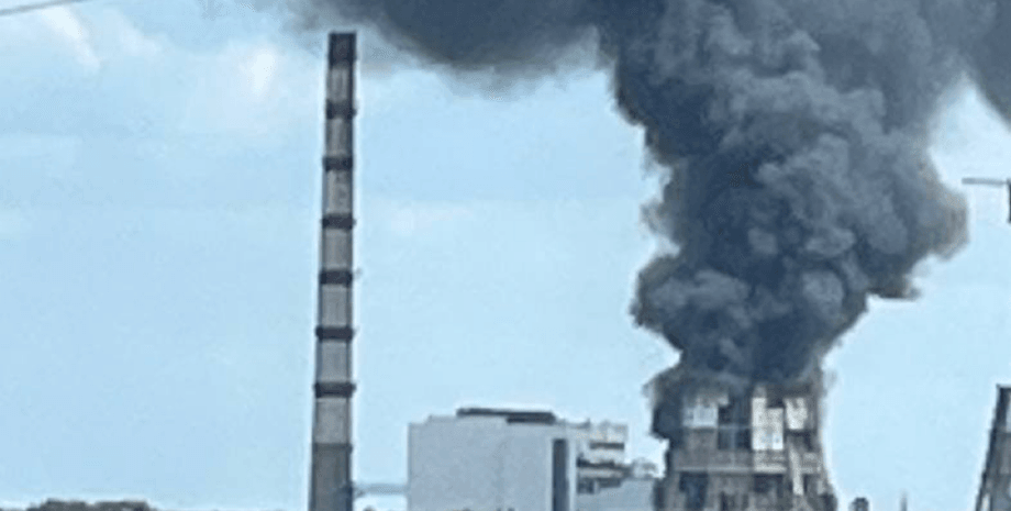 белоцерковская тец, пожар на белоцерковской тец, в белой церкви пожар, что горит в белой церкви, тец ремонтные работы