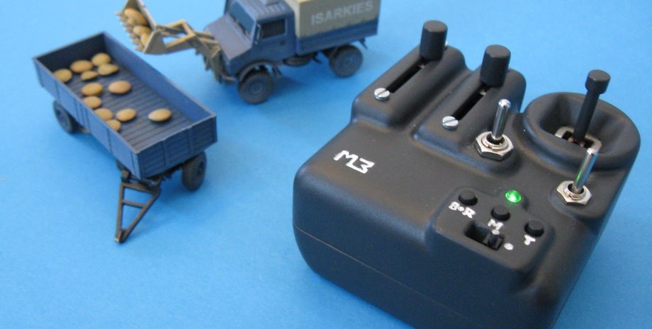 Модель грузовичка / Фото: YouTube