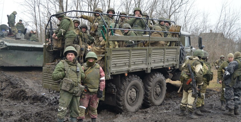 ВС РФ, российская армия, Крым, военные, грузовик, военнослужащие, война в Украине