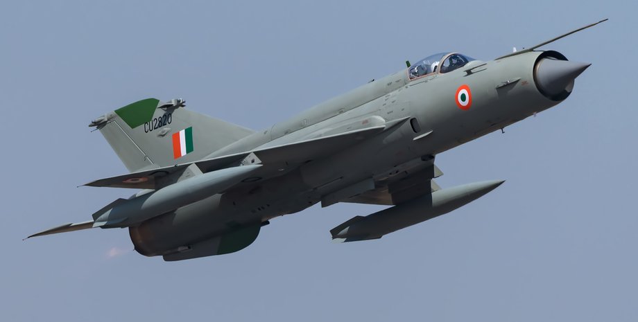 миг 21 в небе, МиГ-21, самолет МиГ-21, истребитель МиГ-21