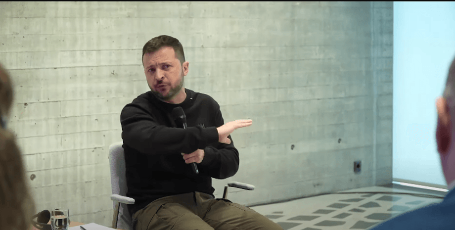 Президент Украины, Владимир Зеленский. политик, журналисты, интервью