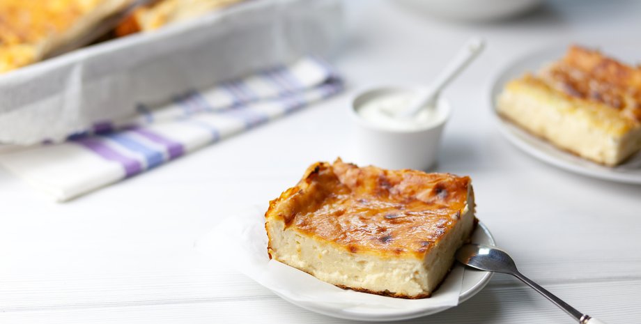 Творожная запеканка с яблоками, запеканка из творога, творожная запеканка, запеканка рецепт