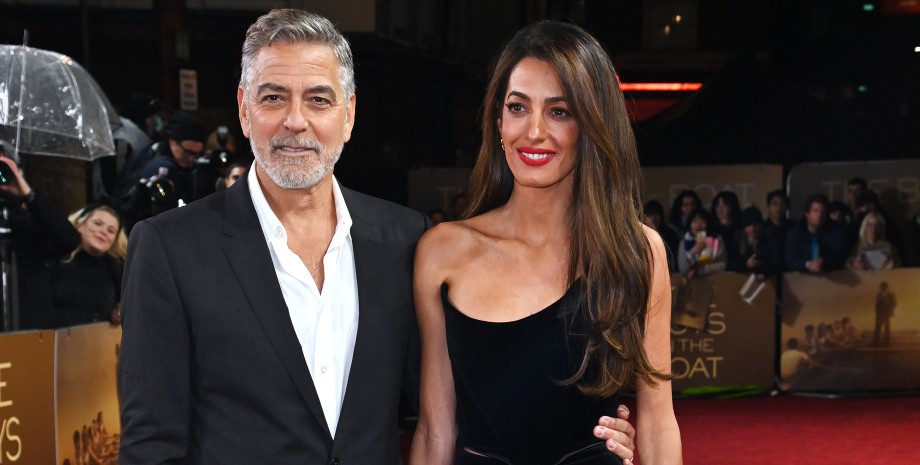Джордж Клуни, Амаль Клуни, премьера фильма, модный образ