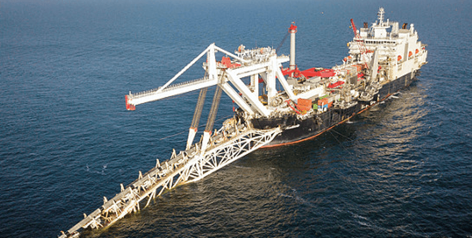 море, судно, трубопровод, северный поток