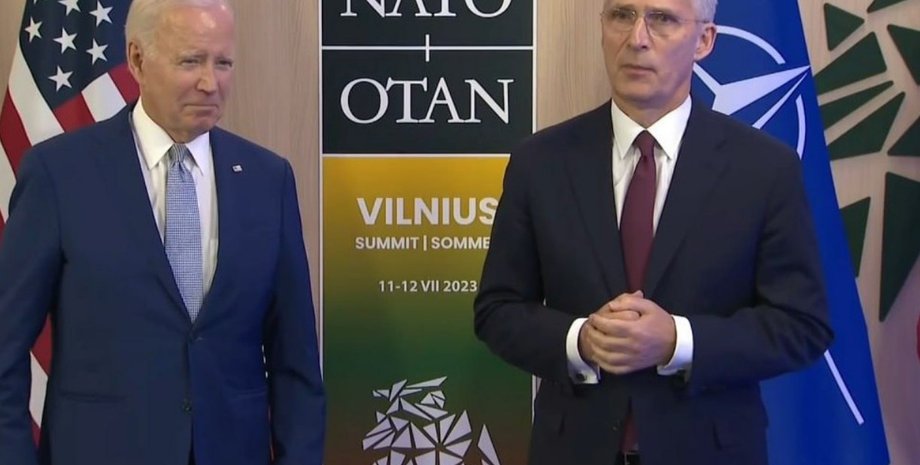 Байден и Столтенберг