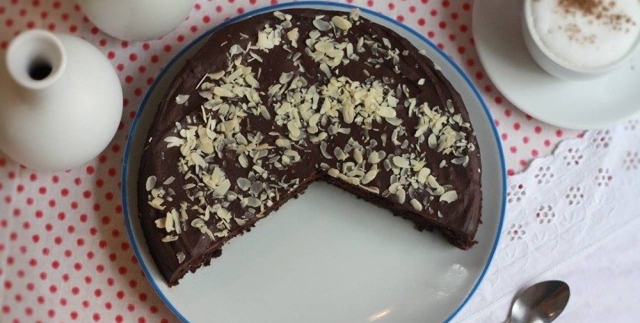 шоколадный пирог