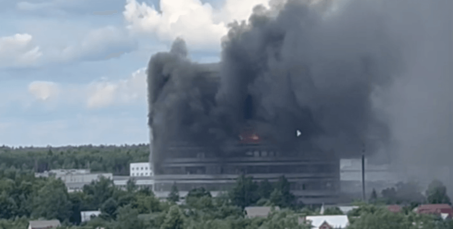 Фрязино, пожар, пожар в Подмосковье