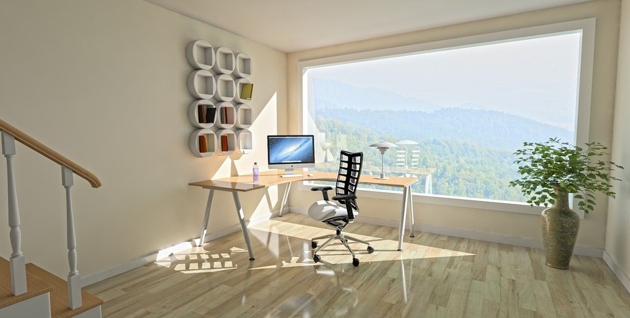 як організувати робоче місце вдома, поради архітектора, як оформити робоче місце фрілансера