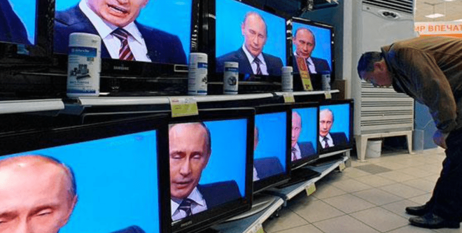 путин в телевизоре путин, президент РФ, телевизоры