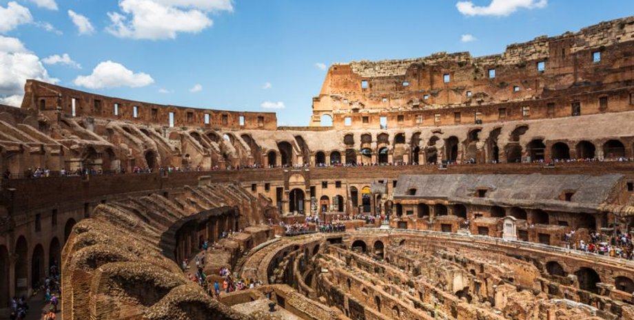 колизей, амфитеатр, рим