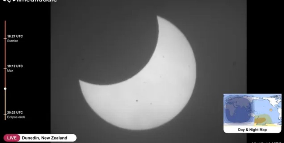 солнечное затмение 21 сентября 2025