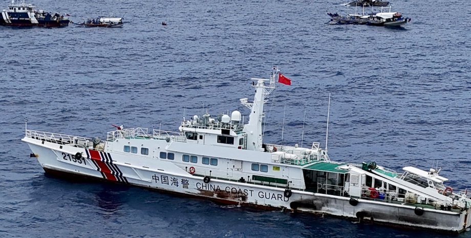 китайский флот, китайский корабль, южно-китайское море, флот, господство китая