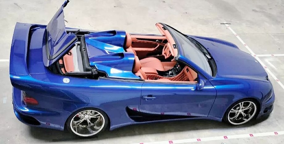 копія мерседес, Mercedes CLK GTR, суперкар Mercedes, суперкар Mercedes, копія Mercedes