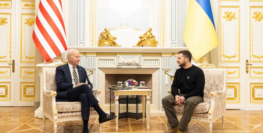 Джо Байден, Владимир Зеленский, фото