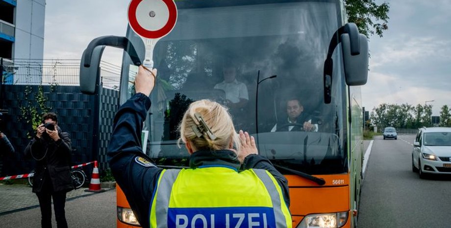 Проверки на границе Германии, Германия вводит временный пограничный контроль, пограничный контроль