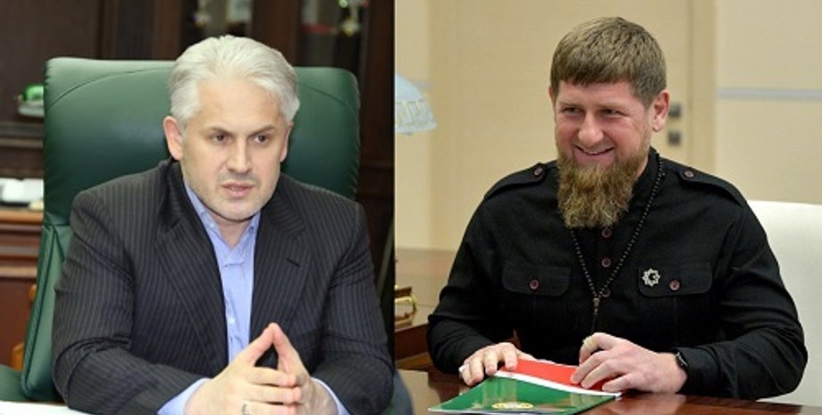 Муслим Хучиев и Рамзан Кадыров/Коллаж: Кавказский узел