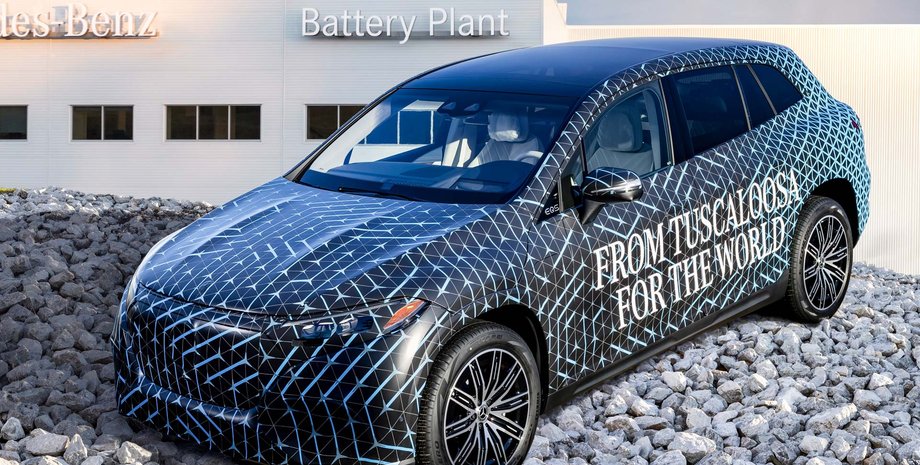 Mercedes-Benz EQS SUV, Mercedes-Benz EQS, электромобиль Mercedes-Benz, новый Mercedes-Benz EQS SUV