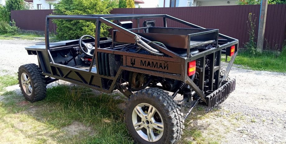 Самодельный багги, багги для армии, авто для ВСУ, внедорожники для ВСУ, самодельный внедорожник, багги Мамай