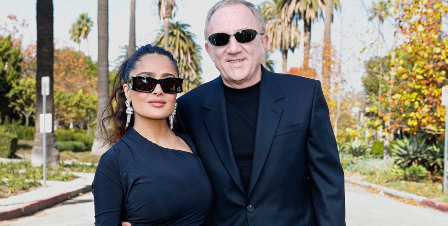 сальма хайек, франсуа анри пино, баленсиага