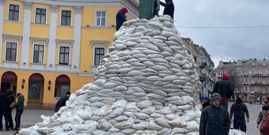 дюк ришелье, одесса, война в украине, атака на одессу