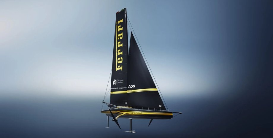 Ferrari Hypersail яхта Ferrari