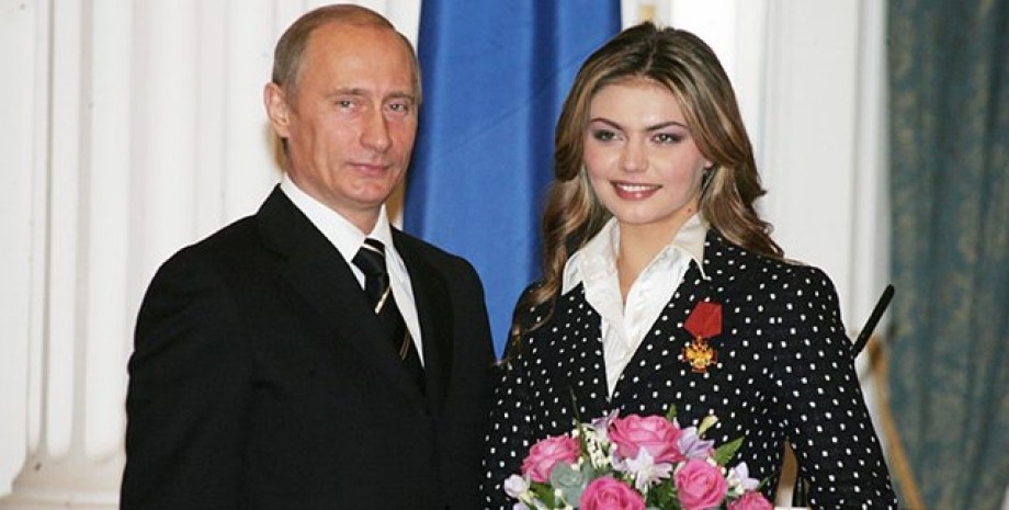 спортсменка Аліна Кабаєва, коханка Путіна