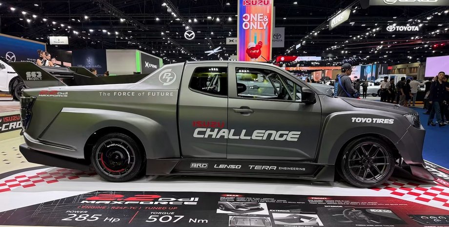 Гоночний пікап Isuzu