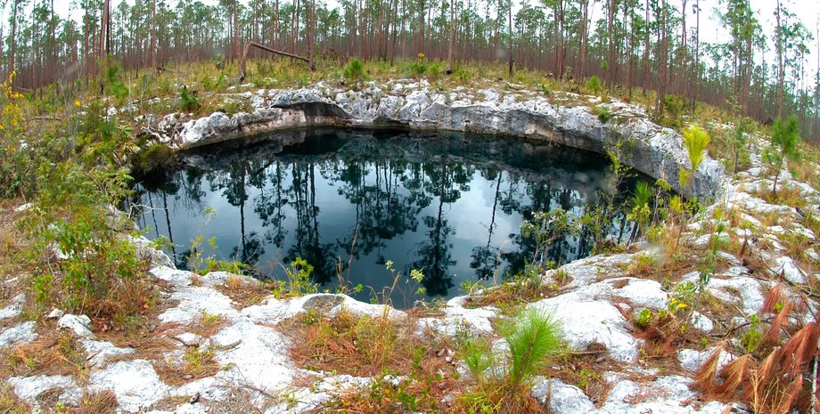 воронка соумилл, голубая дыра
